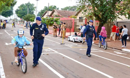 
							Forças de segurança lançam campanha do Maio Amarelo em Aricanduva
						
						