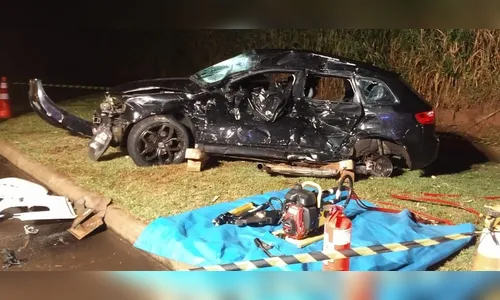 Motorista morre após se envolver num acidente na BR-376 
