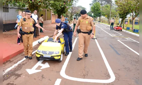 
							Forças de segurança lançam campanha do Maio Amarelo em Aricanduva
						
						