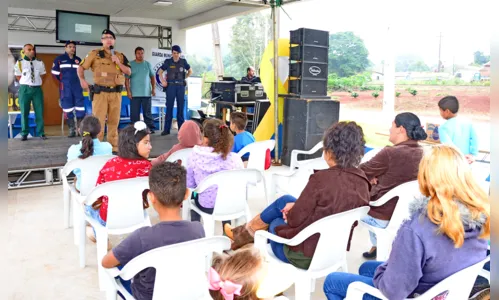 
							Forças de segurança lançam campanha do Maio Amarelo em Aricanduva
						
						