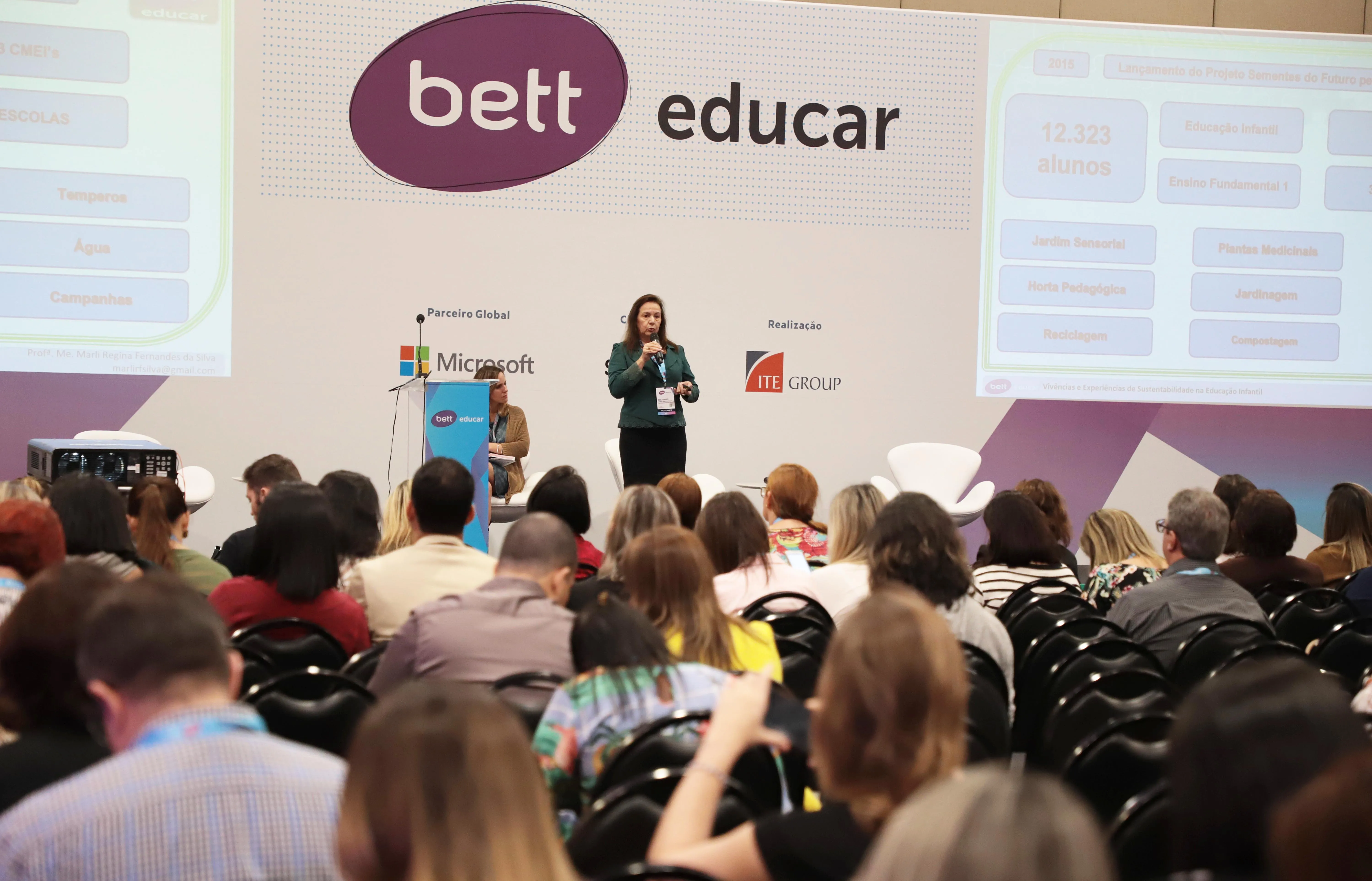 Secretária de Apucarana compartilha a experiência na maior feira de educação e tecnologia da América Latina