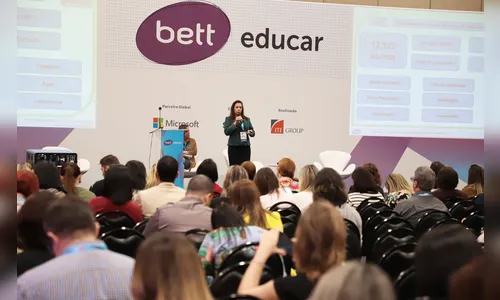 Secretária de Apucarana compartilha a experiência na maior feira de educação e tecnologia da América Latina