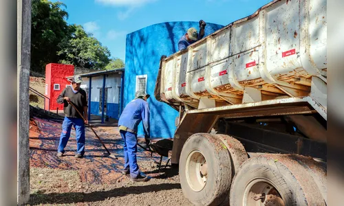 Avançam as obras de revitalização do Parque Biguaçu