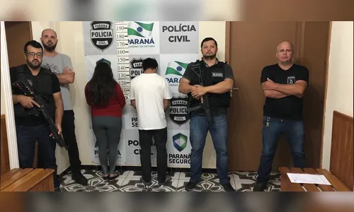 Casal suspeito de explorar 14 menores sexualmente é preso em Faxinal