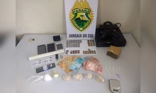 PM apreende drogas avaliadas em mais de R$ 15 mil em Kaloré