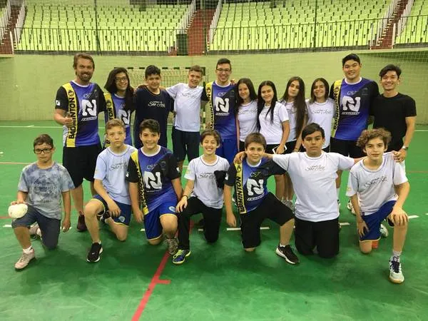 A equipe de badminton de Apucarana ficou em terceiro lugar na Copa Norte - Foto: Divulgação