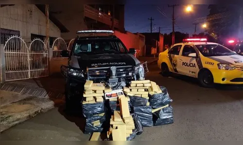 Trio morre após confronto e PM apreende 200 kg de maconha com os suspeitos