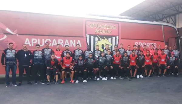 O time do Apucarana Sports sub-19, que vem disputando o Paranaense da categoria, encara o São Paulo nesta quarta-feira à tarde - Foto: Apucarana Sports/Divulgação