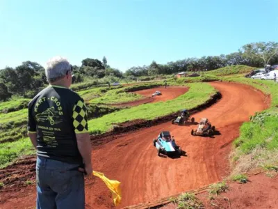 A segunda etapa do Campeonato Paranaense de Kartcross aconteceu neste domingo em Arapongas - Foto: Divulgação