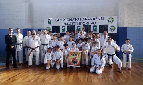 Associação Kime se destaca na Copa Paraná de Karatê no Ginásio do Sesc