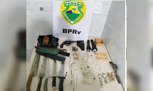 Duas pessoas suspeitas de integrar quadrilha que praticava crimes na região são detidas 