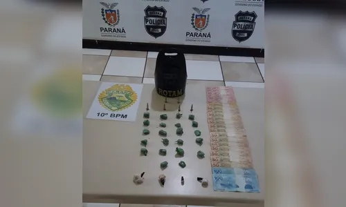 PM prende jovem de 22 anos suspeito de tráfico de drogas 