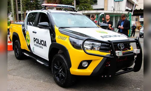 Passageiros de ônibus de turismo são roubados na PR-317