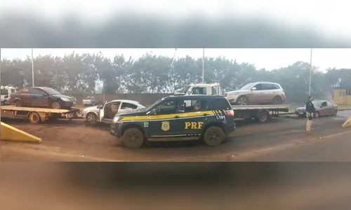 PRF apreende mais de 44 mil carteiras de cigarros contrabandeados