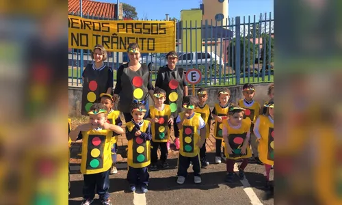 CMEI Primeiros Passos finaliza ações do projeto “ de olho no trânsito”