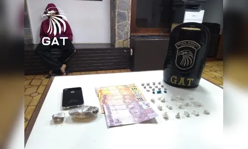 GM apreende adolescente suspeito de tráfico de drogas