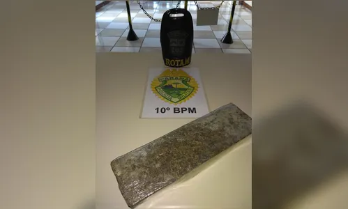 PM apreende 1,300 kg de maconha em Apucarana 