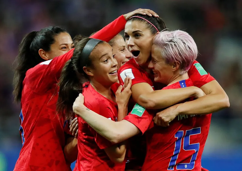 Estados Unidos marcam 13 gols na estreia da Copa do Mundo feminina