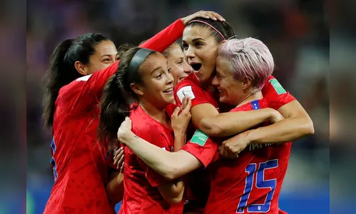 Estados Unidos marcam 13 gols na estreia da Copa do Mundo feminina