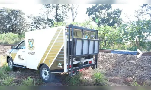 Homem morre após ser atropelado por trem em Jandaia do Sul