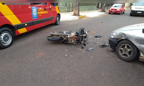 
							Mulher sofre ferimentos após se envolver em acidente nesta manhã 
						
						