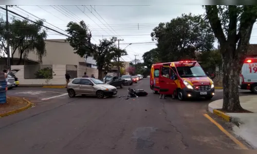 
							Mulher sofre ferimentos após se envolver em acidente nesta manhã 
						
						