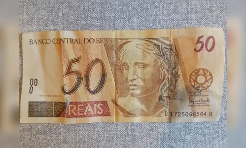 Homem é preso com nota falsa no centro de Apucarana