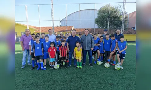 Treinamento infantil movimenta o Meu Campinho do Flamingos