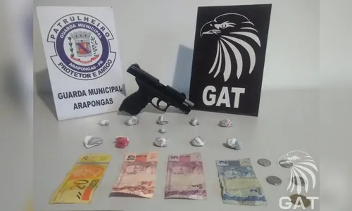 Adolescente de 17 anos é apreendido suspeito de tráfico de drogas em Arapongas 
