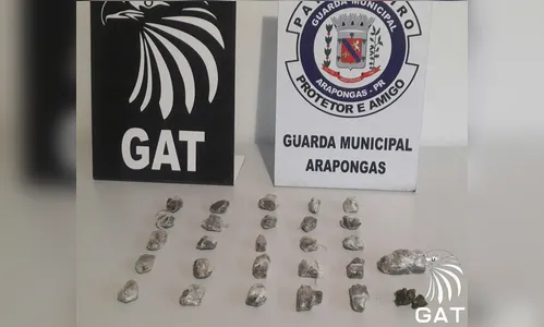Adolescente de 15 anos é apreendido suspeito de tráfico de drogas em Arapongas 