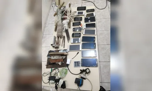 Polícia realiza operação bate grade no mini presídio de Apucarana