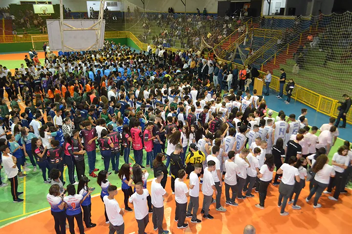Solenidade de abertura dos Jogos Abertos do Paraná ocorre neste sábado no Ginásio Osmar Panício - Foto: Divulgação