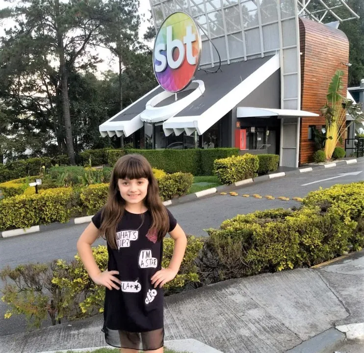 Atriz mirim araponguense fará participação em novela do SBT