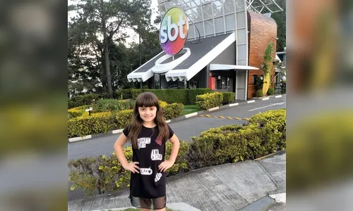 Atriz mirim araponguense fará participação em novela do SBT