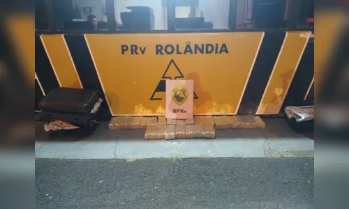 
							PRE apreende 56 kg de maconha em Rolândia 
						
						