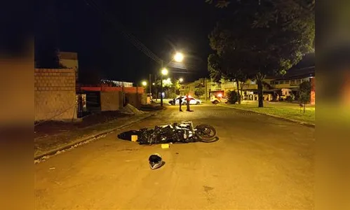 Jovem morre após cair de moto em Cambé 