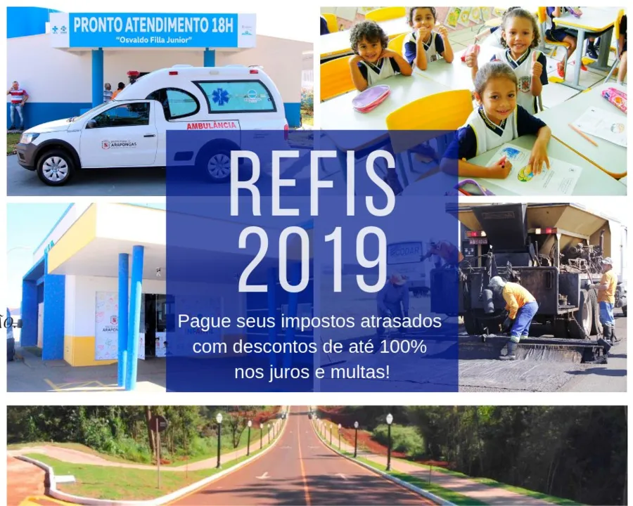 Prefeitura de Arapongas realiza novo plantão do Refis neste sábado