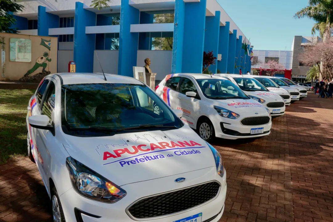 Saúde de Apucarana recebe mais 6 veículos