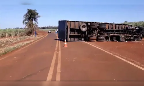 Caminhoneiro de Arapongas sofre acidente e morre no interior de SP