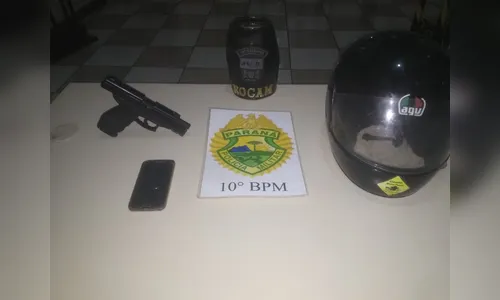 PM prende homem suspeito de roubar senhora no centro de Apucarana 