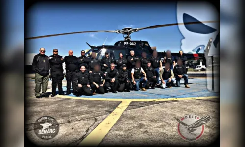 
							Denarc de Londrina prende quatro pessoas em São Paulo suspeitas de tráfico de drogas 
						
						