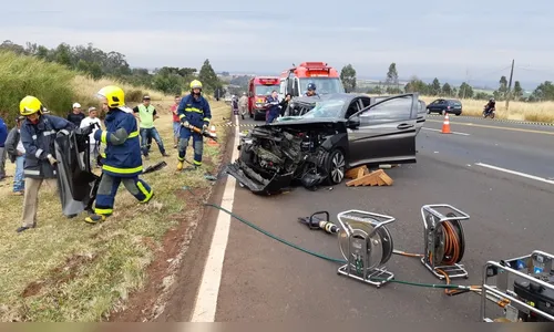 Acidente é registrado nesta manhã na PR-444