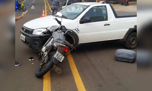 
							Motociclista sofre ferimentos após acidente nesta manhã em Apucarana
						
						