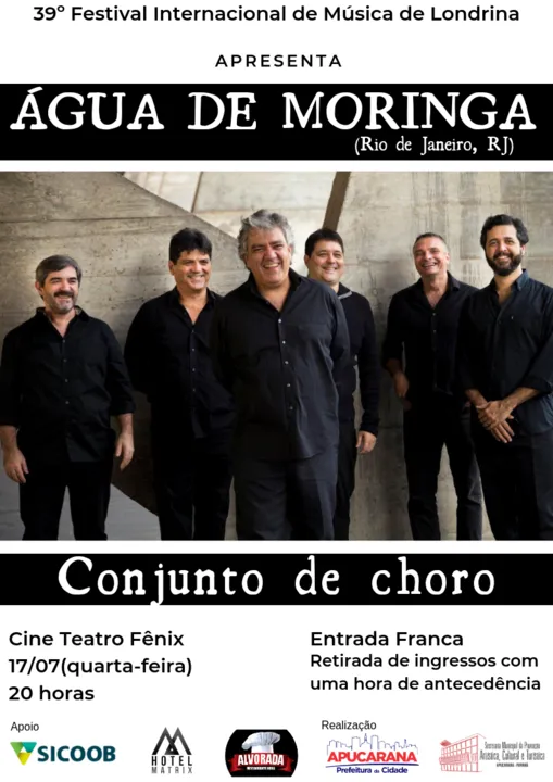 “Água de Moringa” se apresenta hoje no Teatro Fênix