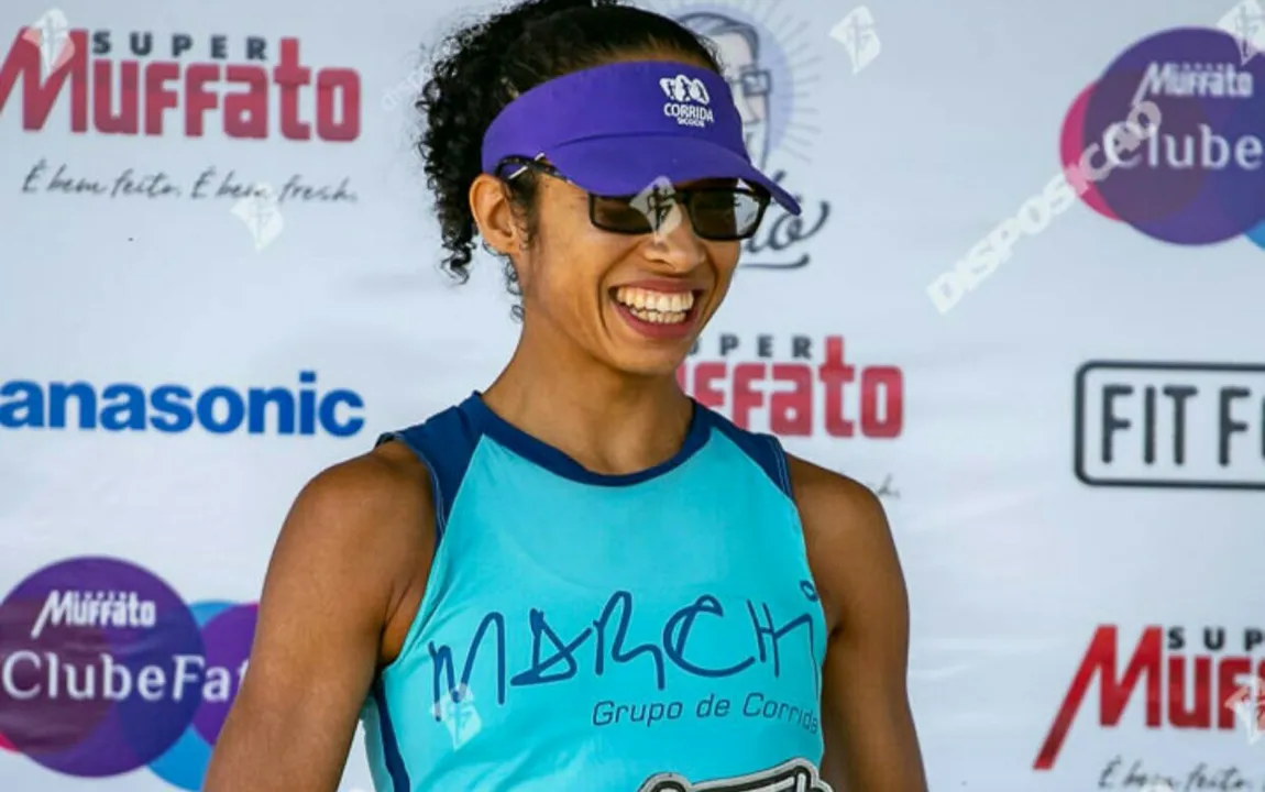 A apucaranense Cristiane Rodrigues de Almeida voltou a se destacar na meia maratona - Foto: Divulgação