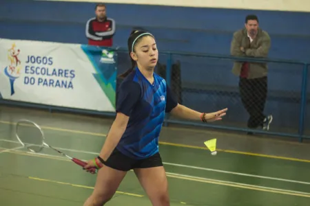 A modalidade de badminton dos JEP´s prossegue até sábado em Apucarana - Foto: Divulgação