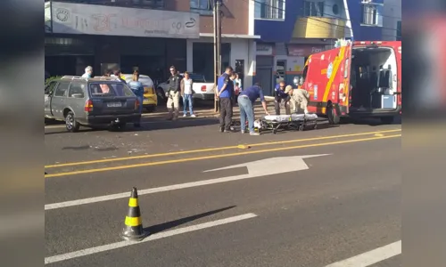 
							Motociclista sofre ferimentos após acidente na Avenida Minas Gerais 
						
						