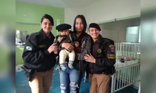 
						
							Polícia Militar de Apucarana visita pacientes do Hospital Materno Infantil
						
						