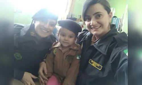 
						
							Polícia Militar de Apucarana visita pacientes do Hospital Materno Infantil
						
						