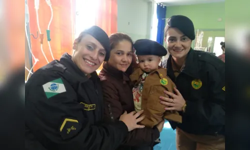 
						
							Polícia Militar de Apucarana visita pacientes do Hospital Materno Infantil
						
						